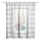 Scallop and Snail Shell 71" x 74" Shower Curtain